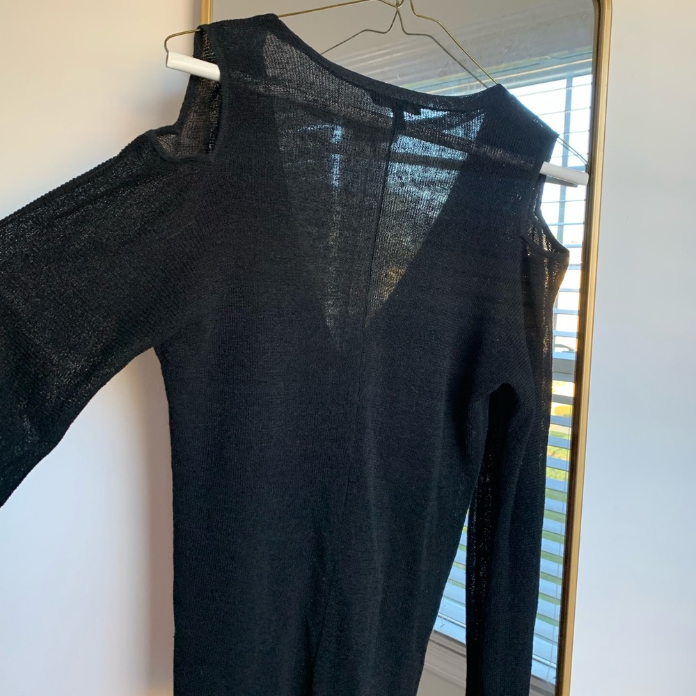 Eileen Fisher Cold Shoulder Sweater